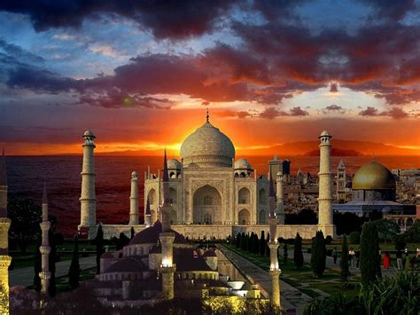 Taj Mahal Monuments Color India Sky Hd Wallpaper Peakpx