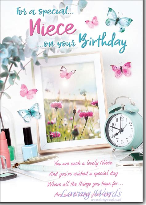Birthday Cards For Nieces Birthdaybuzz Wonderful Niece Handmade