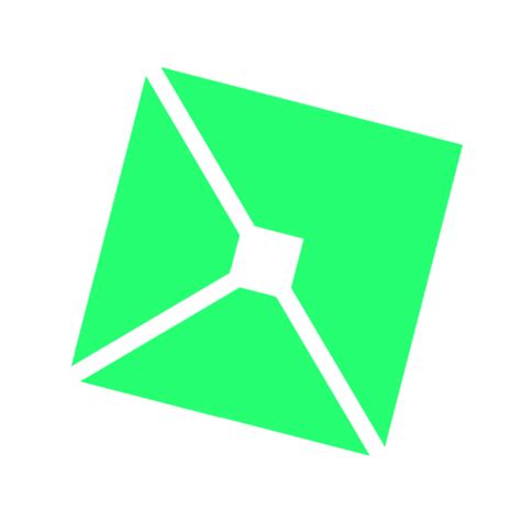 Logo Roblox Icon Aesthetic Green Roblox Logo Png Images Transparent