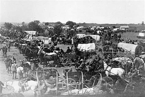 Oklahoma 22 Avril 1889 The Land Run Corse Images Et Histoire