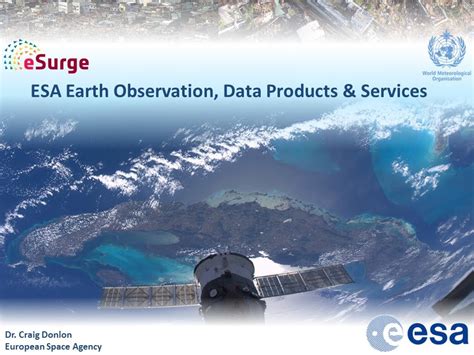 Esa Earth Observation Data Products And Services For Storm Surge