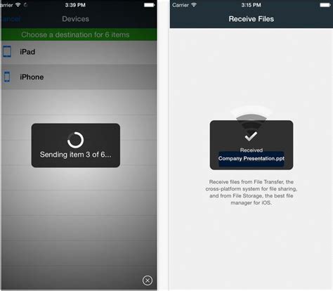 To download the app on the iphone: File Transfer Apps for iPhone to iPhone, Android: Wi-Fi ...