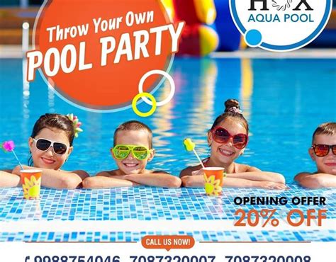 throw your own pool party hox fitness