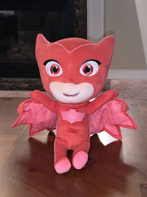 Pj Masks Sing And Talking Owlette Red 14 Plush By Just Play Lights Up