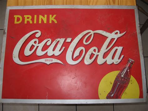1939 Coca Cola Tin Sign Collectors Weekly