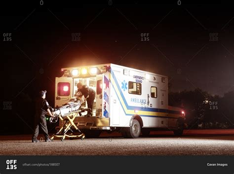 Ambulance At Night