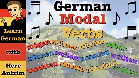 German Modal Verbs Song Learn German With Herr Antrim