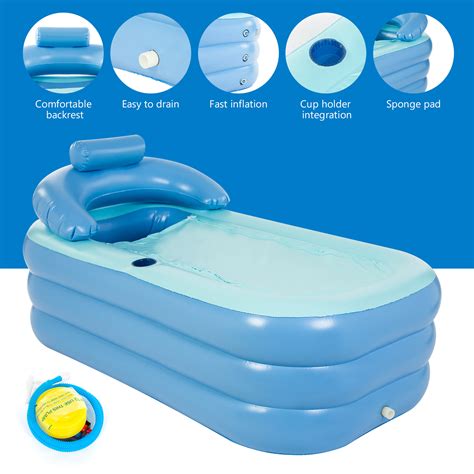 Preenex Pvc Inflatable Hot Tubs Spa Hot Tubs Bathtub Kit Adult Size
