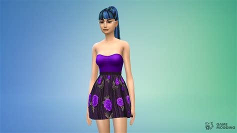 S4 Amore Sparkle Dress для Sims 4