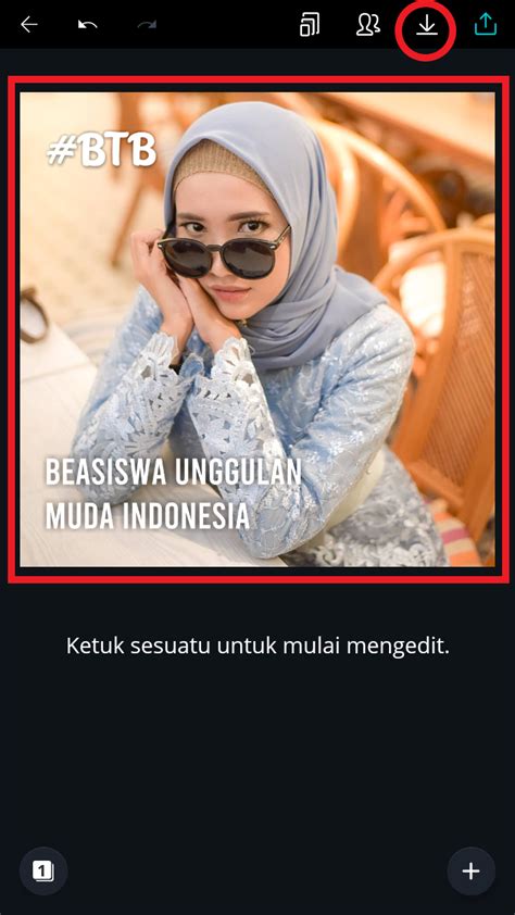 Cara Memasukkan Foto ke Twibbon Beasiswa - Pojokata