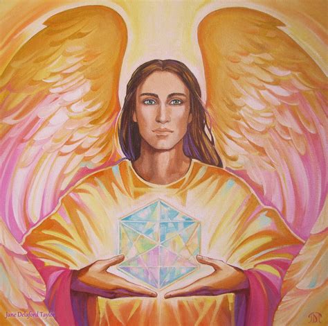 Archangel Metatron Digital Print For Home Or Therapy Clinic Etsy Canada