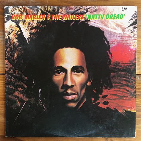 Bob Marley And The Wailers Natty Dread Album Art Fonts In Use