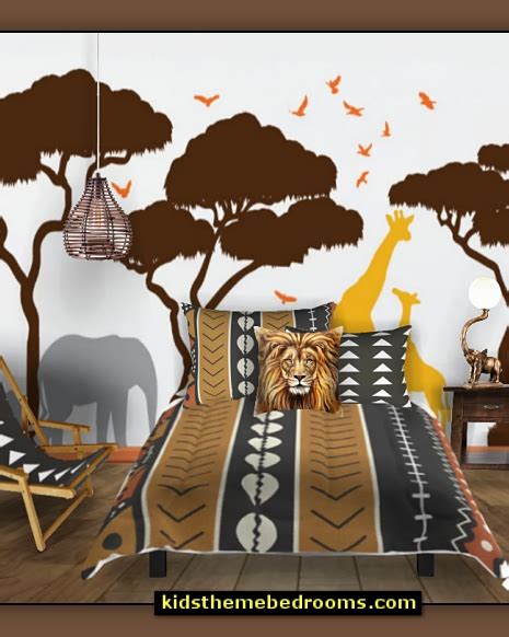 African Safari Bedroom Decorating Ideas African Safari Decor