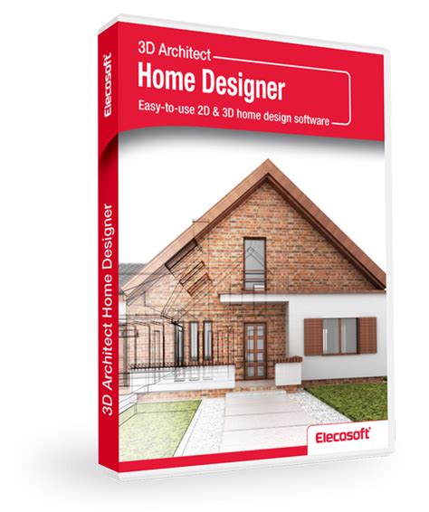 3d Architect Home Designer Software For Home Design Elecosoft