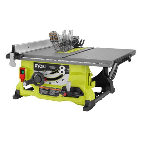 Ryobi 13 Amp 8 14 In Table Saw Rts08 The Home Depot In 2020 Table