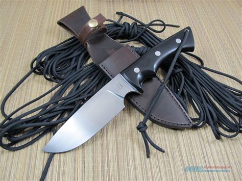 Phillip Patton Custom Hand Made Camp Knife For Sale