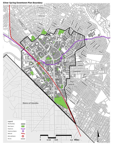 Silver Spring Boundary Mappage1 Montgomery Planning