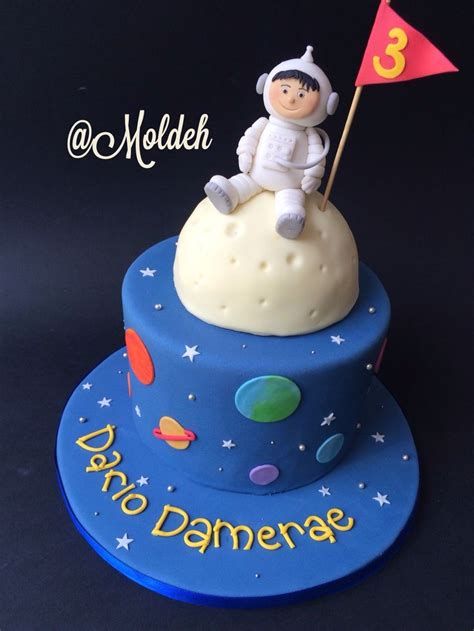 Pastel De Astronauta Para Cumple Astronaut Birthday Cake Boy