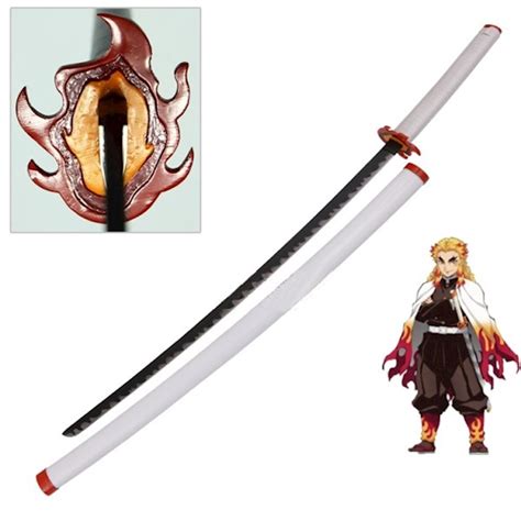 Katana Di Kyojuro Rengoku Dallanime Kimetsu No Yaiba Demon Slayer 101