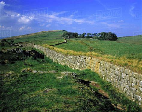 Europe England Hadrians Wall The Stones Of Hadrians Wall A World