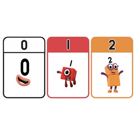 Numberblocks 24 Pc Flashcards With Blockzilla Mat Laminated Shopee