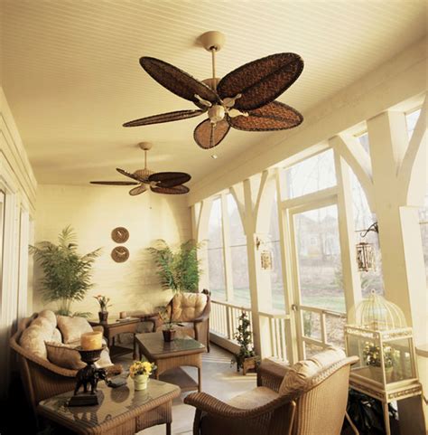 They are available as indoor ceiling fans and outdoor fans and some of them even come with lights. Tropical Ceiling Fans | Every Ceiling Fans