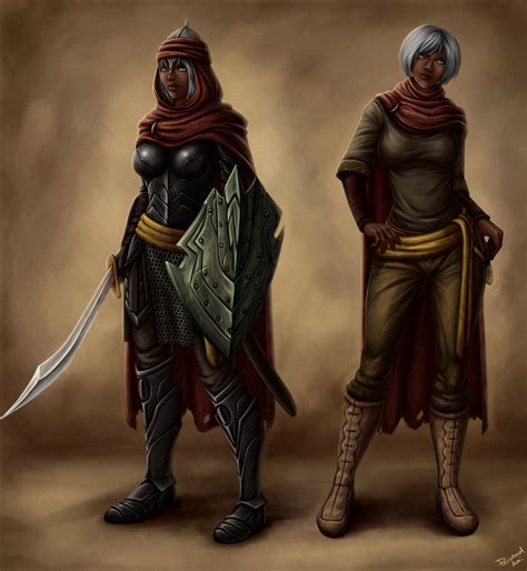 Elder Scrolls Redguard Concept Art Elvinahadef