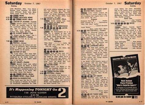 0:43 mstv guide movies 2 330 просмотров. Vintage Johnstown: More TV Guide - 1967