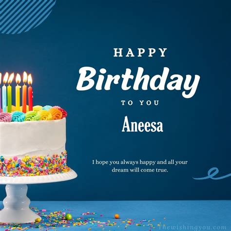 HD Happy Birthday Aneesa Cake Images And Shayari