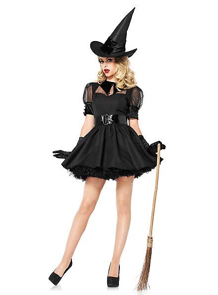 Sexy Witch Costume Black