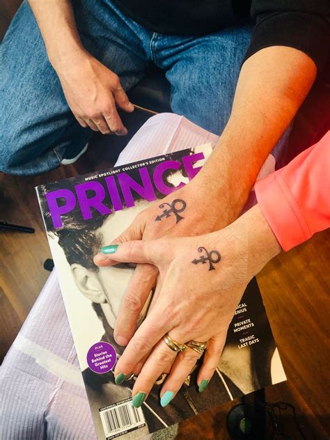 Im A Huge Prince Fan And I Am Tattooing The Love Symbol For Free Right