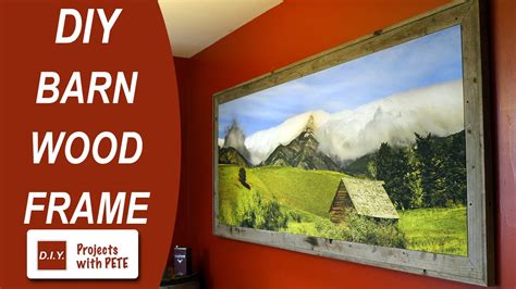 How To Frame A Canvas Framing A Canvas Youtube
