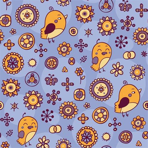 Cartoon Pattern Background Vector For Free Download Freeimages