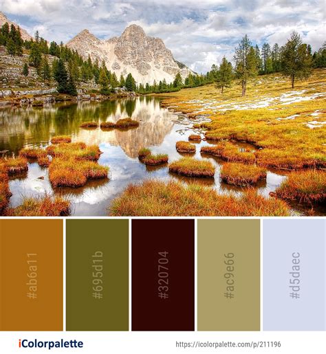 Color Palette ideas from 1955 Mountain Images | iColorpalette | Color palette, Palette, Color
