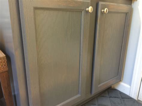 Restyle junkie says, ever wonder what general finishes gray gel stain looks like? General Finishes Gel Stain, Gray | General finishes gel stain, Gel stain kitchen cabinets, Gel stain