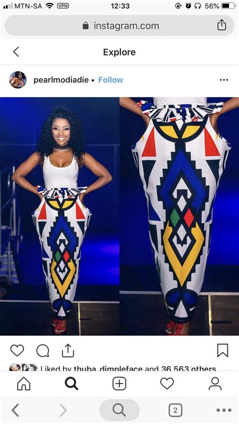 Creative Ndebele Skirt Ndebele African Fashion Designers African Traditional Dresses
