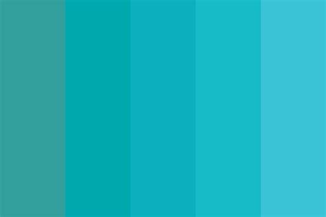Blue Shades Color Palette 6d7