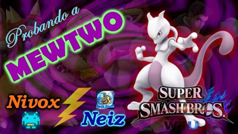 ¡vaya Palizas Super Smash Bros Wii U Dlc Probando A Mewtwo Con