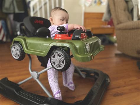 Baby's first Jeep. Came already lifted. Looks like she's already working on it ? : Jeep