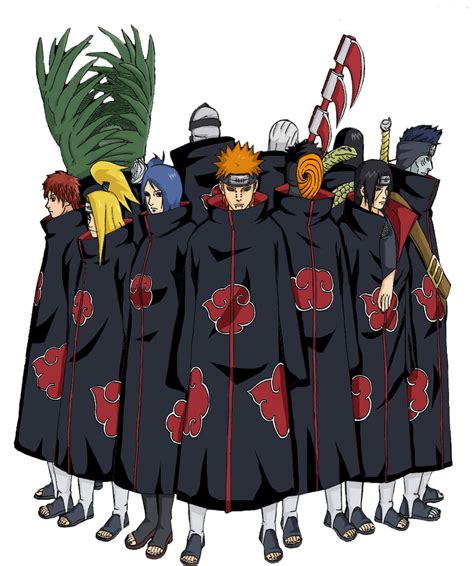 Akatsuki Png By Hidan Sama1408 2 Akatsuki Naruto Shippuden Sasuke
