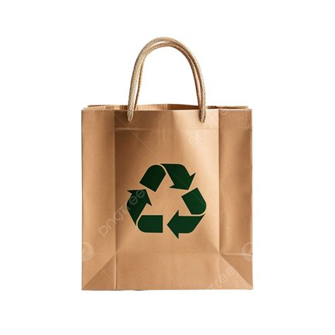 Paper Bag Recycling From Reusable Product Paper Bag Recycling Png