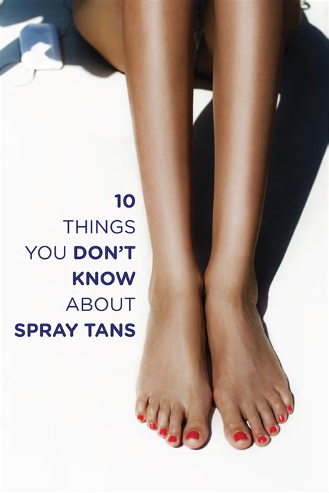 10 Things You Don T Know About Your Spray Tan ~ Check Out These Spray Tan Tips And Tricks