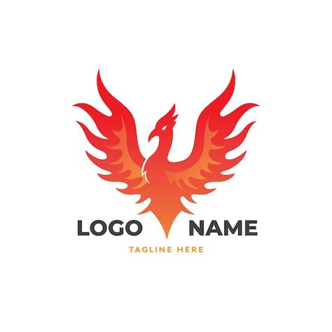 Premium Vector Phoenix Bird Logo Template