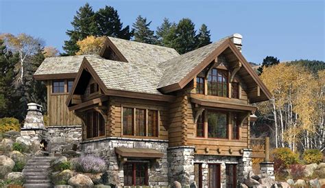 Stone Log House Plans Joy Studio Design Best Jhmrad 39145