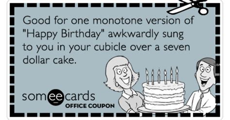 Happy Birthday Funny Ecards Coworker