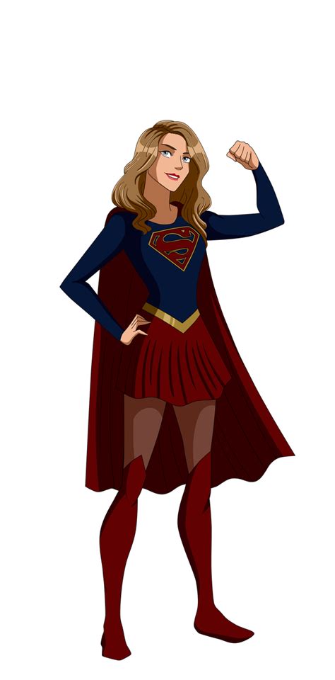 Dc Comm Supergirl Cw By Nightchrysan On Deviantart Superman Girl
