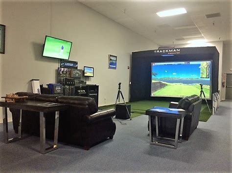 Indoor Golf Facility Uses Technology To Help Golfers Improve Their Game