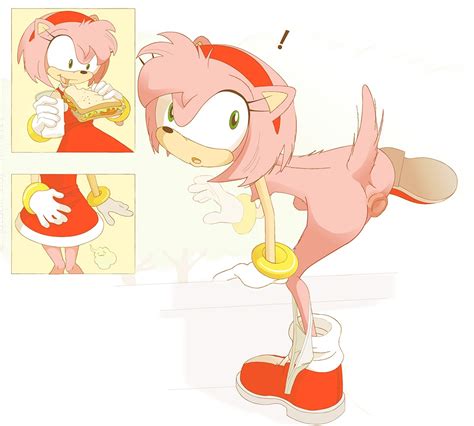 Rule 34 Amy Rose Anthro Ass Boots Bottomless Clothing Color Cup