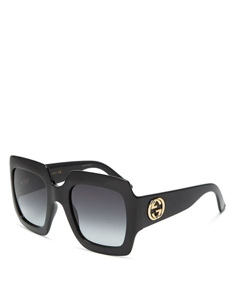 Gucci Oversized Square Sunglasses 54mm Bloomingdales