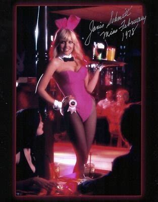 Janis Schmitt Playmate Sexy Signed Photo A New